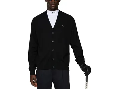 J. LINDEBERG Jakke Lucas Cardigan, sort