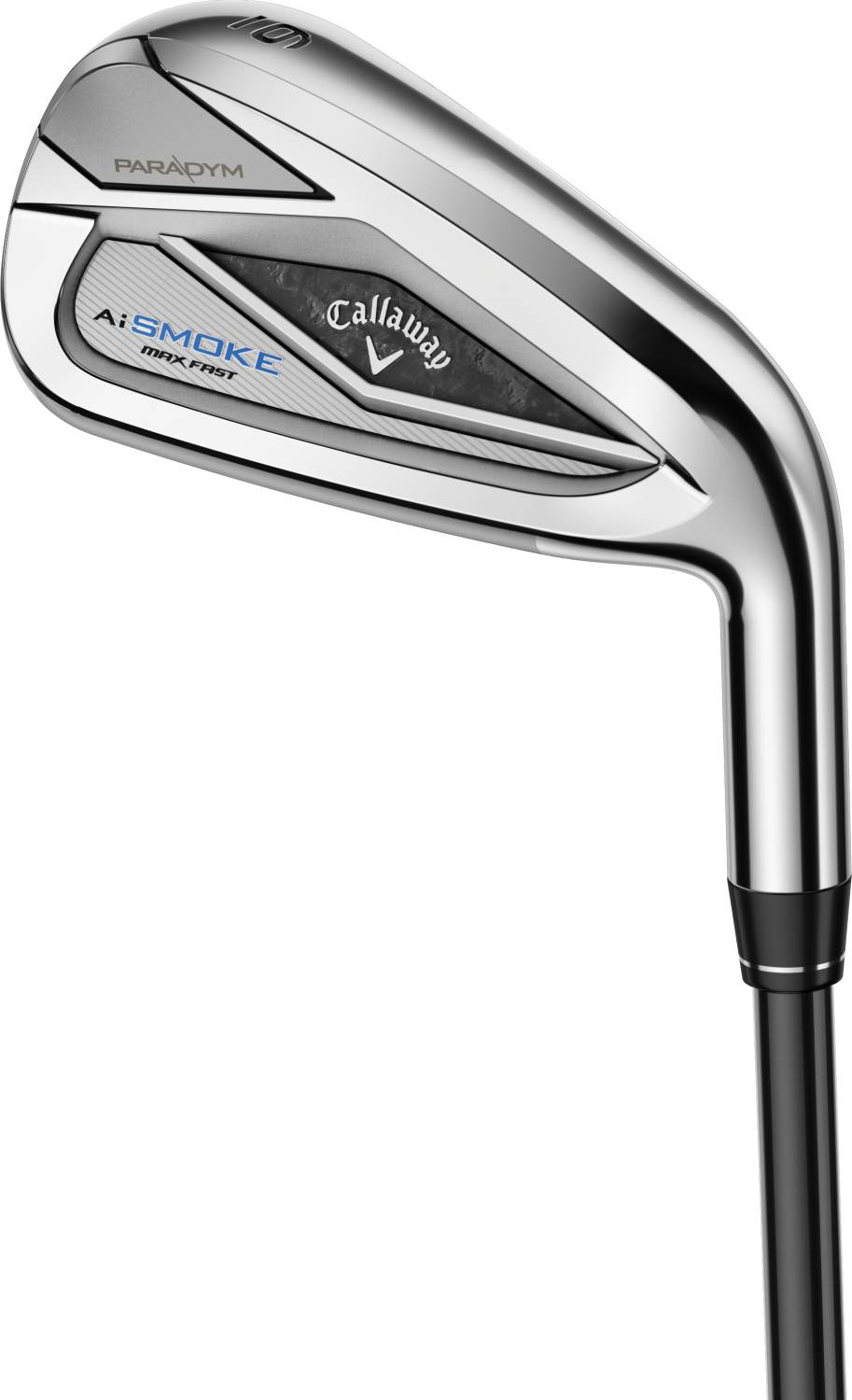 Callaway Paradym Ai Smoke Max Fast Dame Jernsæt - Chrome - Højre - SW - Mitsubishi Chemical Eldio Blue/White 40 Dame Grafit