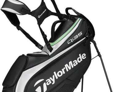 Taylormade Qi35 Tour Staff Bærebag - Green/Grey