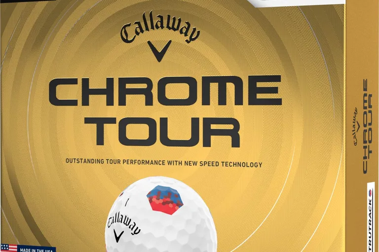 Callaway Chrome Tour Tru Track (2026) Golfbolde - White/Multi