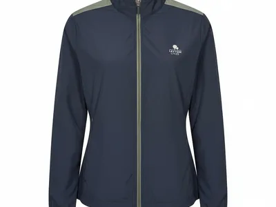 Megan Dame Windbreaker Navy-Moss Green