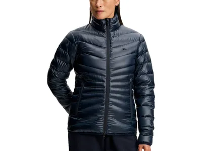 J. LINDEBERG Jakke Lara Light Down Hood, navy