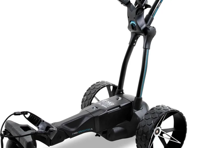 MGI Ai Navigator GPS + Elektrisk golfvogn - Black - 380Wh, 24v (27 Huller)