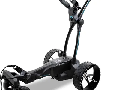 MGI Ai Navigator GPS + Elektrisk golfvogn - Black - 380Wh, 24v (27 Huller)