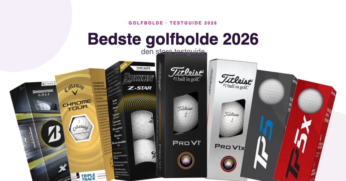 Bedste golfbolde 2026: den store testguide