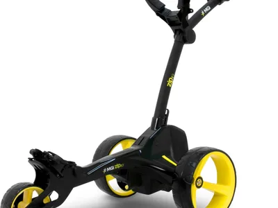 MGI Zip X1 (2024) Elektrisk golfvogn - Black - 250Wh, 24v (27 Huller)