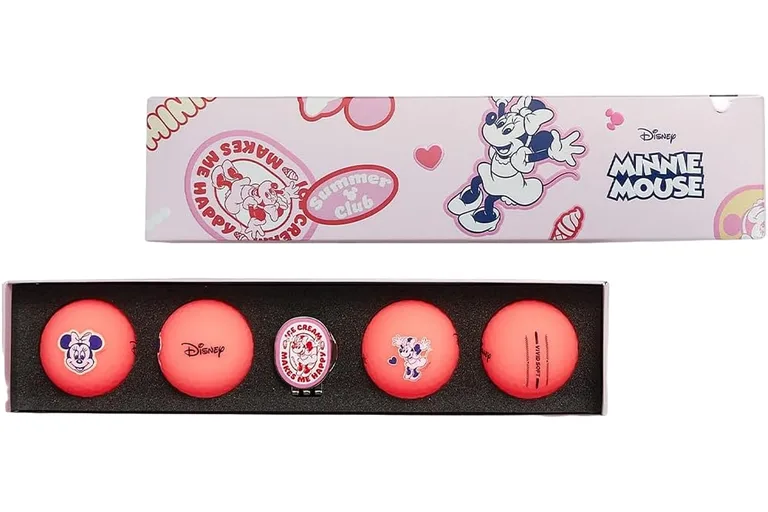 Volvik Motivkugler gavesæt Vivid Lite Minnie Mouse, pink