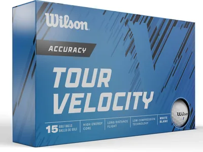 Wilson Staff Tour Velocity Accuracy (2024) Golfbolde - Hvid