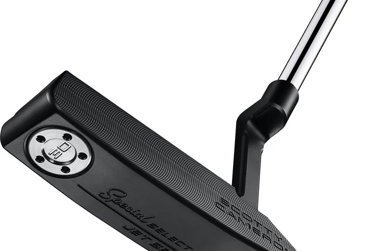 Scotty Cameron Special Select Jet Set Newport 2 (2022) Plumber Neck Herre Putter - Black - Højre - Str. 34" - Scotty Cameron Pistolini Plus Standard Sort/Grå
