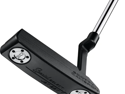 Scotty Cameron Special Select Jet Set Newport 2 (2022) Plumber Neck Herre Putter - Black - Højre - Str. 34" - Scotty Cameron Pistolini Plus Standard Sort/Grå