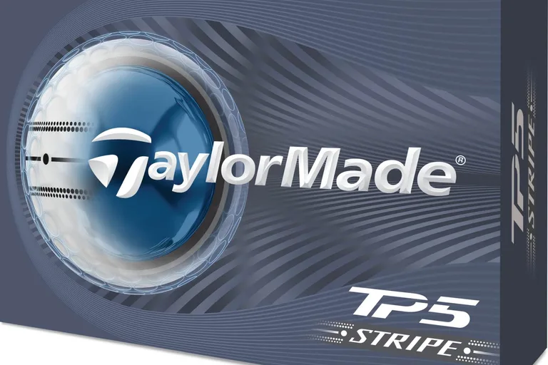 Taylormade TP5 Stripe (2026) Golfbolde - White