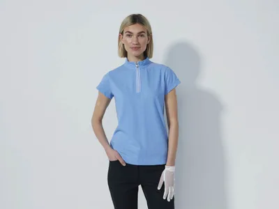 Daily Sports Kim Cap S Half Zip Dame Poloshirt