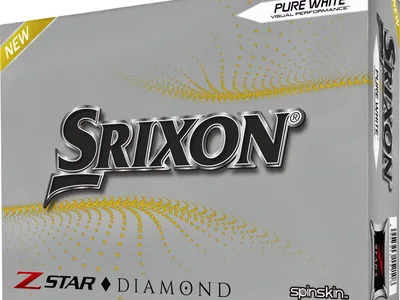 Srixon Z-Star Diamond (2021) Logobolde - Hvid