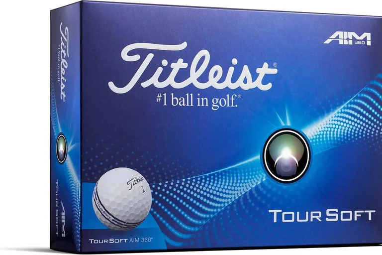 Titleist Tour Soft 360 Aim Golfbolde - White