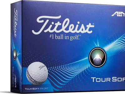 Titleist Tour Soft 360 Aim Golfbolde - White