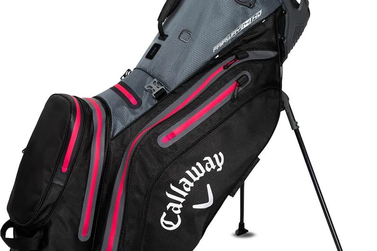 Callaway Fairway 14 HD (2025) Vandtæt Dame Bærebag - Black/Charcoal/Pink