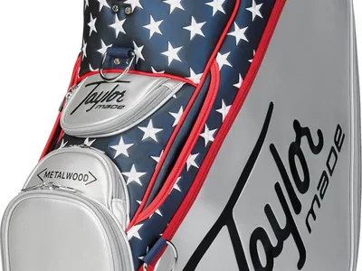 Taylormade US Open Summer Commemorative (2025) Herre Staff Vognbag - Silver/Navy