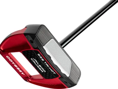 Odyssey Square 2 Square Tri-Hot Jailbird Cruiser Straight Neck Putter - Red/Black - Højre - Str. 38" - Odyssey S2S Tri-Hot Cruiser (2026) Standard Rød/Sort