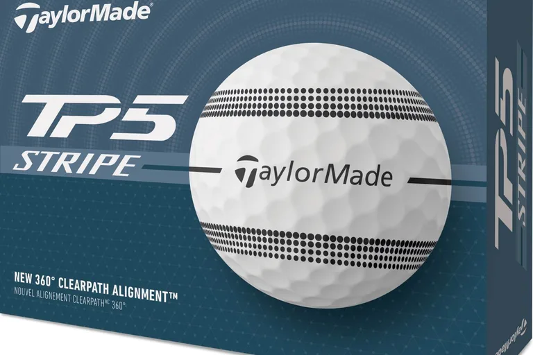 Taylormade TP5 Stripe Golfbolde - Hvid