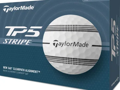 Taylormade TP5 Stripe Golfbolde - Hvid