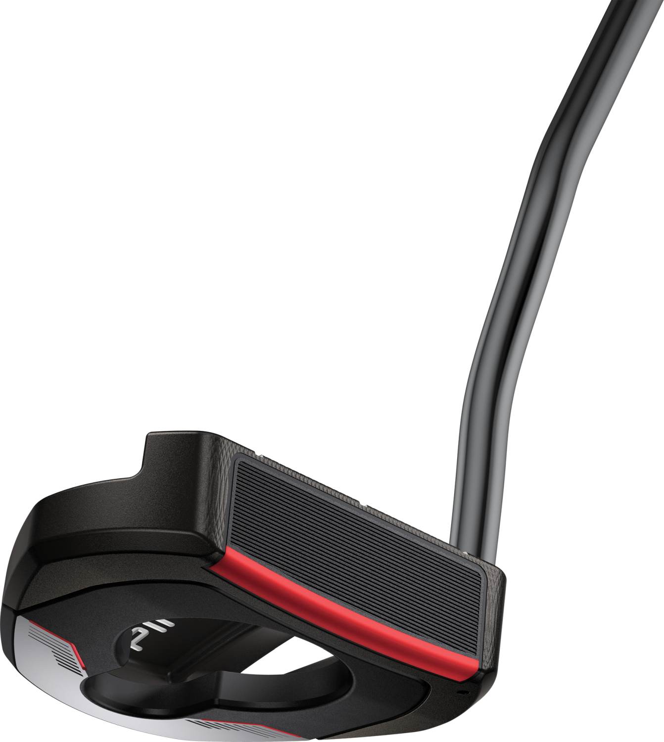Ping Fetch (2021) Double Bend Neck Putter - Black - Højre - Str. 34" - Ping PP58 Midsize Sort/Hvid