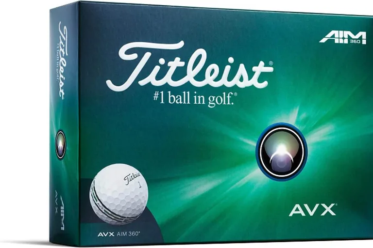 Titleist AVX 360 Aim Golfbolde - White