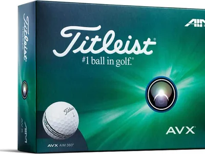 Titleist AVX 360 Aim Golfbolde - White