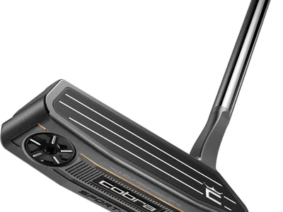 Cobra Vintage Sport 60 (2024) Flow Neck Putter - Grå - Højre - Str. 34" - Super Stroke Zenergy Pistol 1.0 1.0 Hvid/Sort