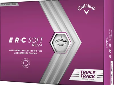 Callaway ERC Soft Reva Triple Track (2023) Dame Golfbolde - White