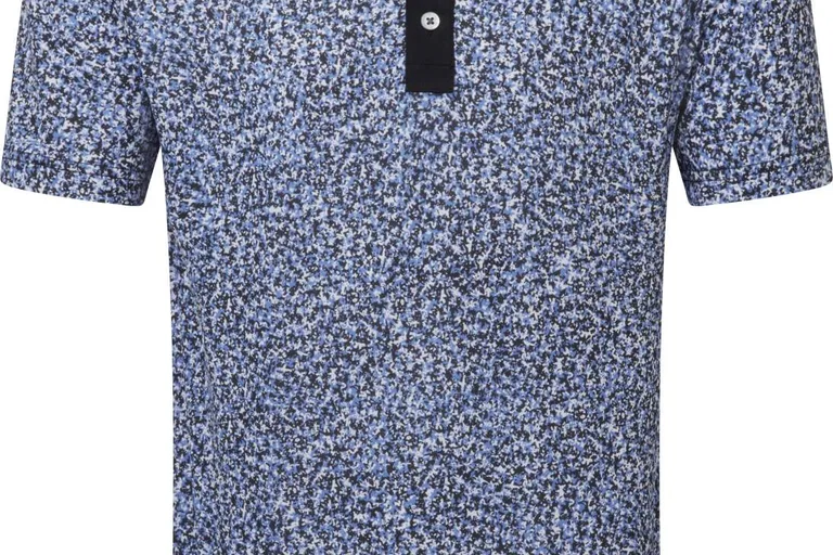 FootJoy Condensed Camo Print Lisle Herre Poloshirt