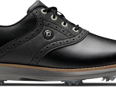 FootJoy Traditions Vandtætte Dame Golfsko Med Spikes - Black - Str. 38 Normal