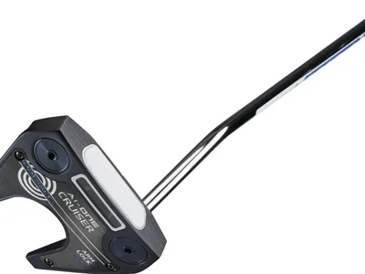 Odyssey Ai-One Cruiser Armlock Seven DB Double Bend Neck Putter - Blå - Højre - Str. 42" - Odyssey Ai-ONE Cruiser Armlock (2024) Standard Hvid/Blå