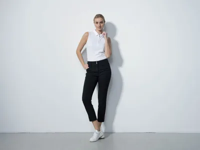 Daily Sports Glam Dame Bukser - Black - Str. 44 / Ankel