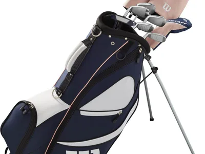 Wilson Staff Pro Staff SGI Dame Golfsæt - Navy/White - Højre - DR, FW, 5H, 7-9, PW, SW, Putter - Wilson Pro Staff SGI Dame Grafit