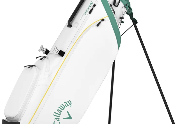 Callaway Hyperlite Zero (2025) Herre Bærebag - White/Green/Golden Rod