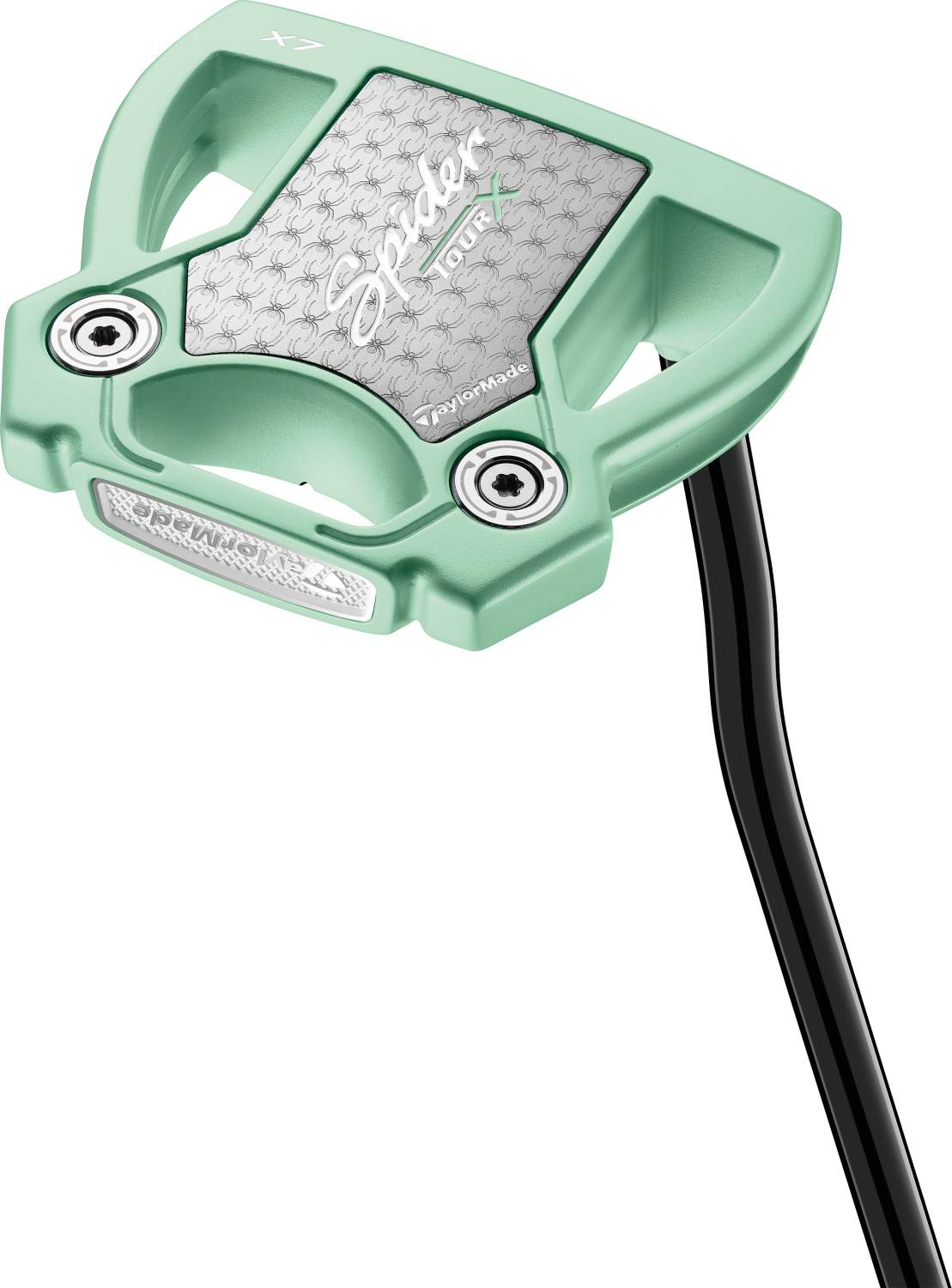 Taylormade Spider X Double Bend Neck Putter - Ice Mint - Højre - Str. 33" - Taylormade Pistol GT 1.0 (2023) 1.0 Hvid/Sort