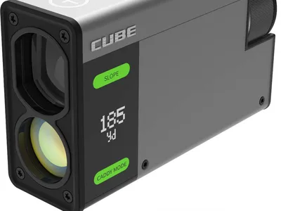 CaddyTalk CUBE Gunmetal Laser