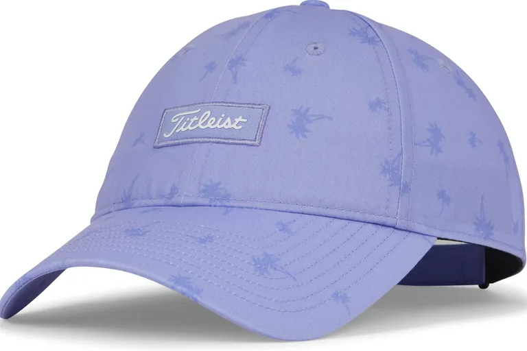Titleist Charleston Prints Dame Kasket - Lavendel - Str. Justerbar