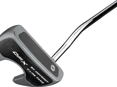 Odyssey DFX V-Line Fang DB (2025) Double Bend Neck Putter
