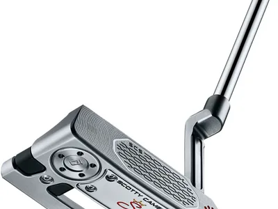 Scotty Cameron Studio Style Long Design Squareback 2 (2025) Plumber Neck Putter - Steel - Højre - Str. 38" - Scotty Cameron Full Contact Long Design (2024) Standard Sort