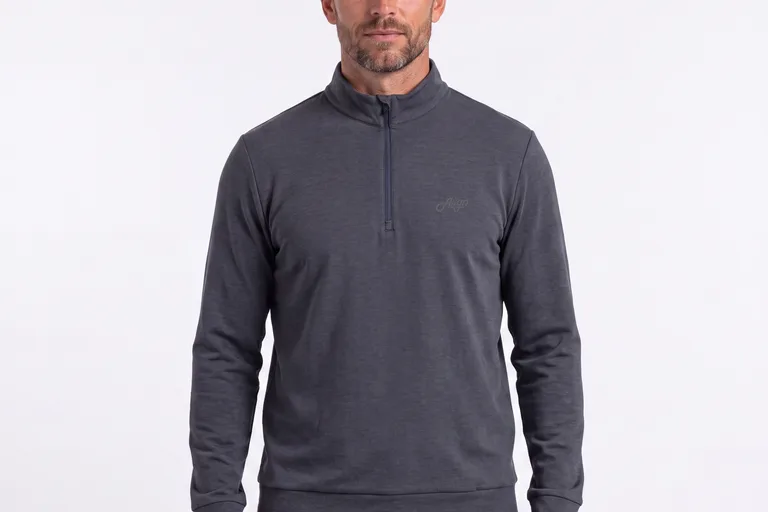 Vincent Half Zip | Mørkegrå