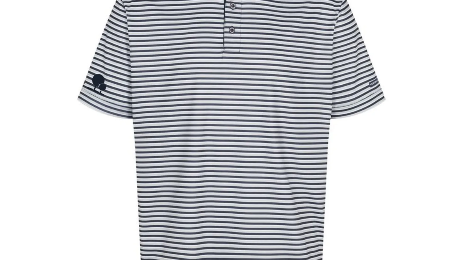 Shelby Polo Stripe Navy/Grey