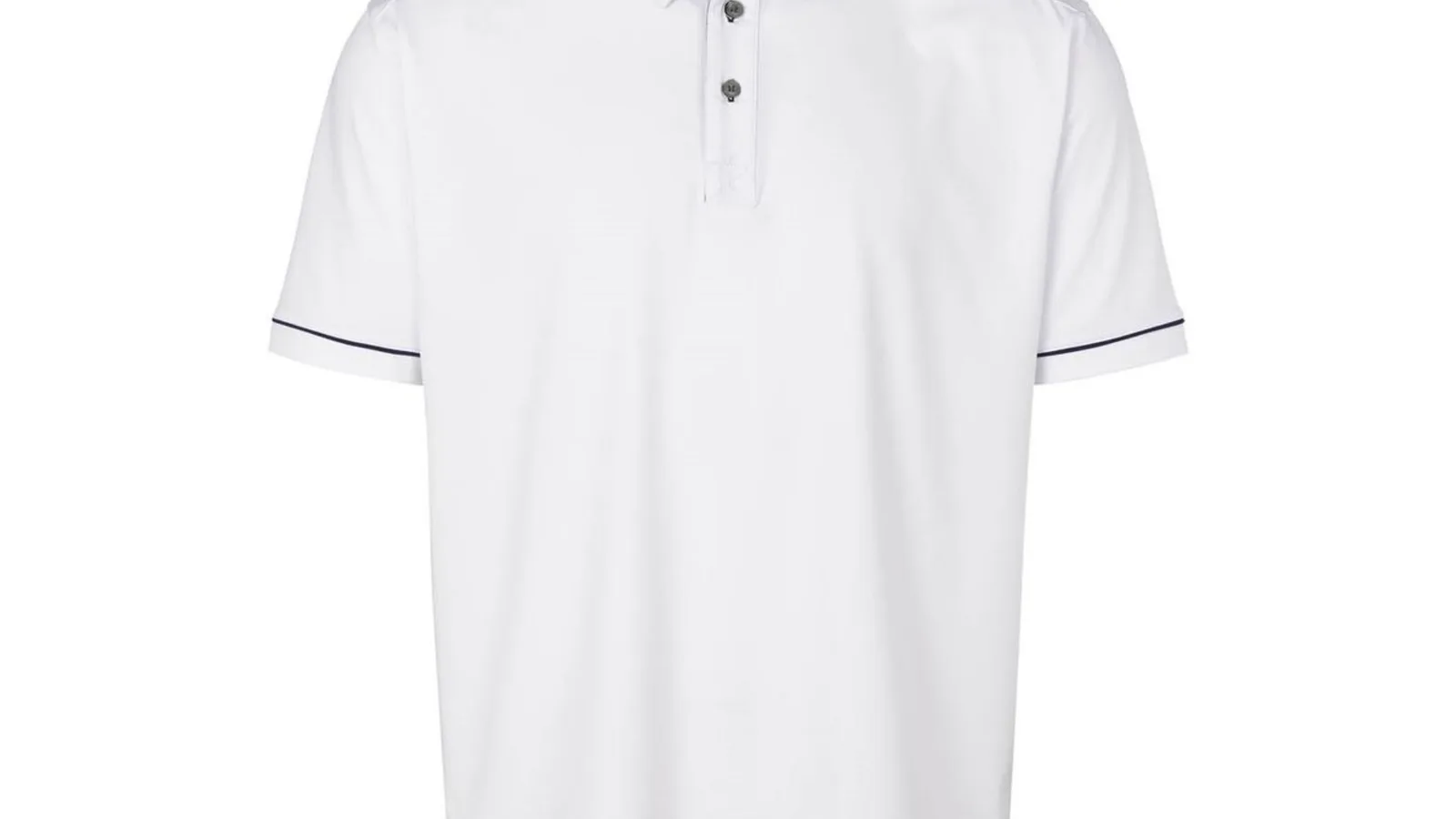 Barley Polo White/navy