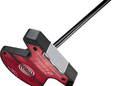 Odyssey Ai-Dual Square 2 Square Max 1/2 Ball Cruiser Straight Neck Putter - Black - Højre - Str. 38" - Odyssey Ai-Dual S2S Crusier (2026) Oversize Hvid/Sort