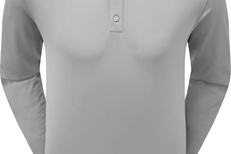 FootJoy Lightweight Sun Protection Pique Herre Poloshirt Langærmet