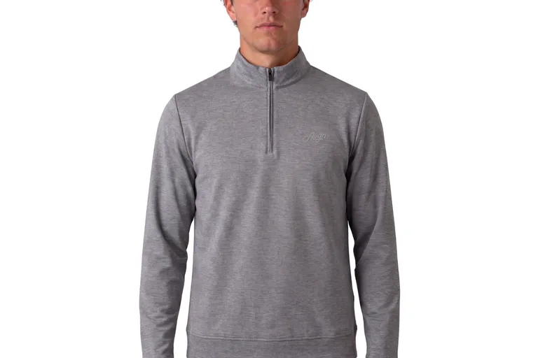 Arthur Half Zip | Grå