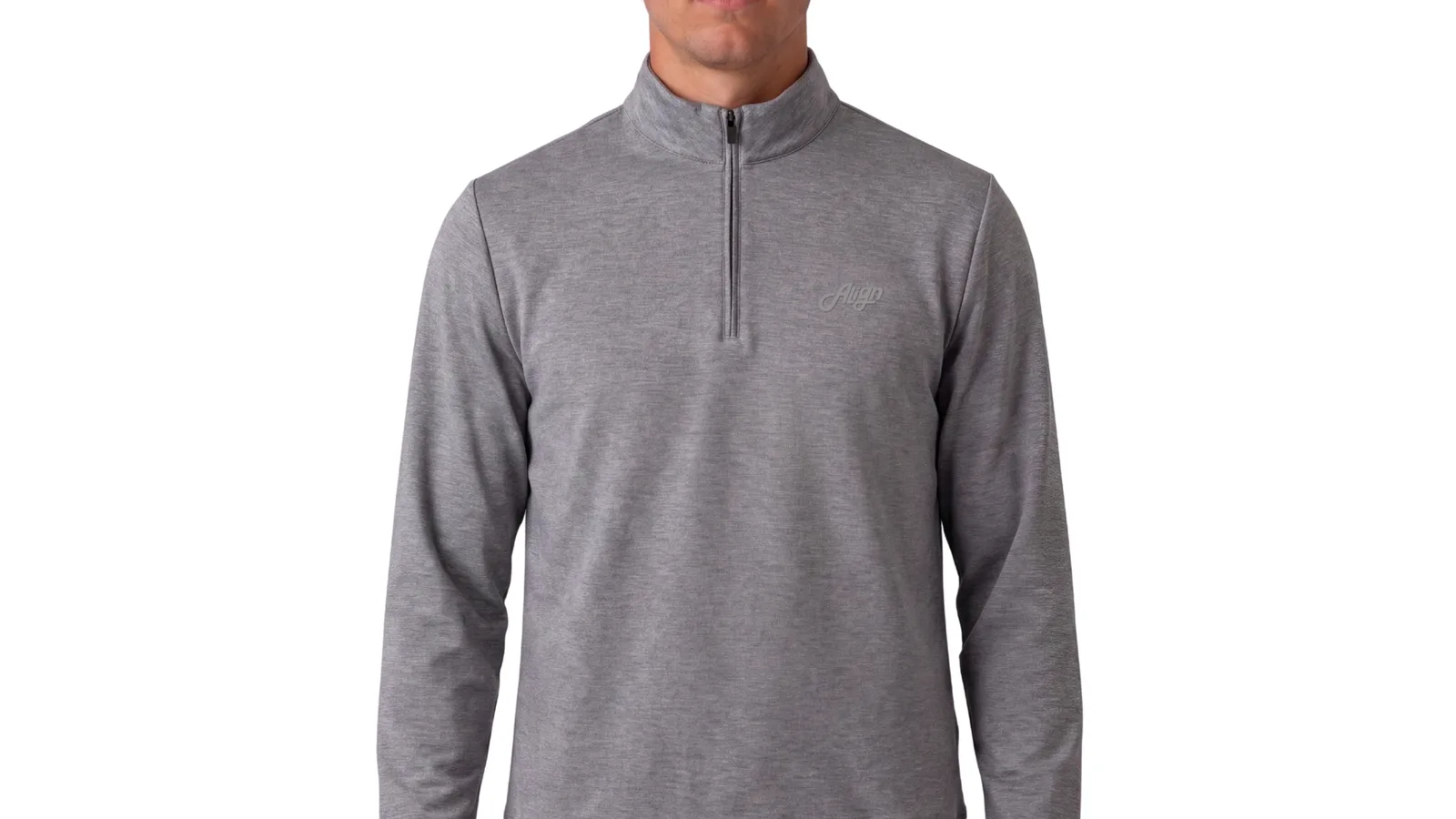 Arthur Half Zip | Grå