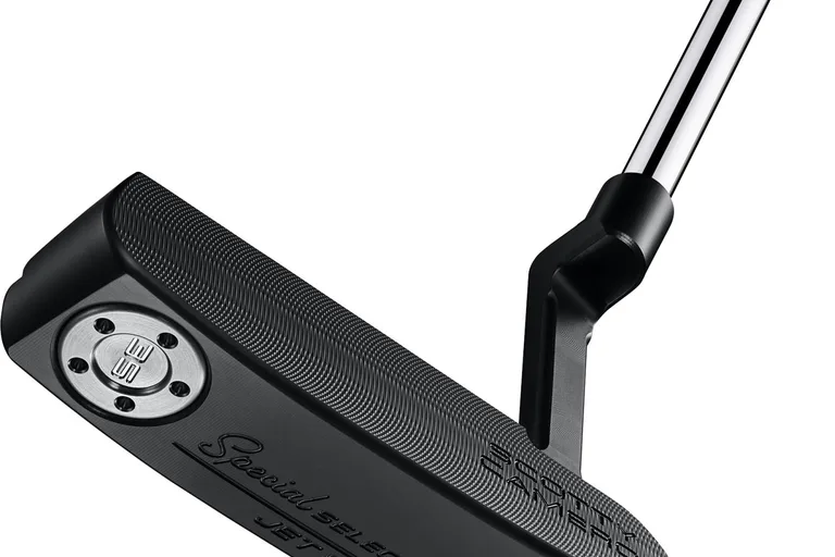 Scotty Cameron Special Select Jet Set Newport (2022) Plumber Neck Herre Putter - Black - Højre - Str. 35" - Scotty Cameron Pistolini Plus Standard Sort/Grå
