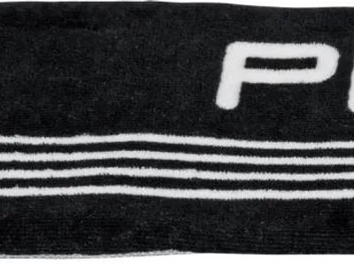 Ping Tri-fold Black/White Håndklæde