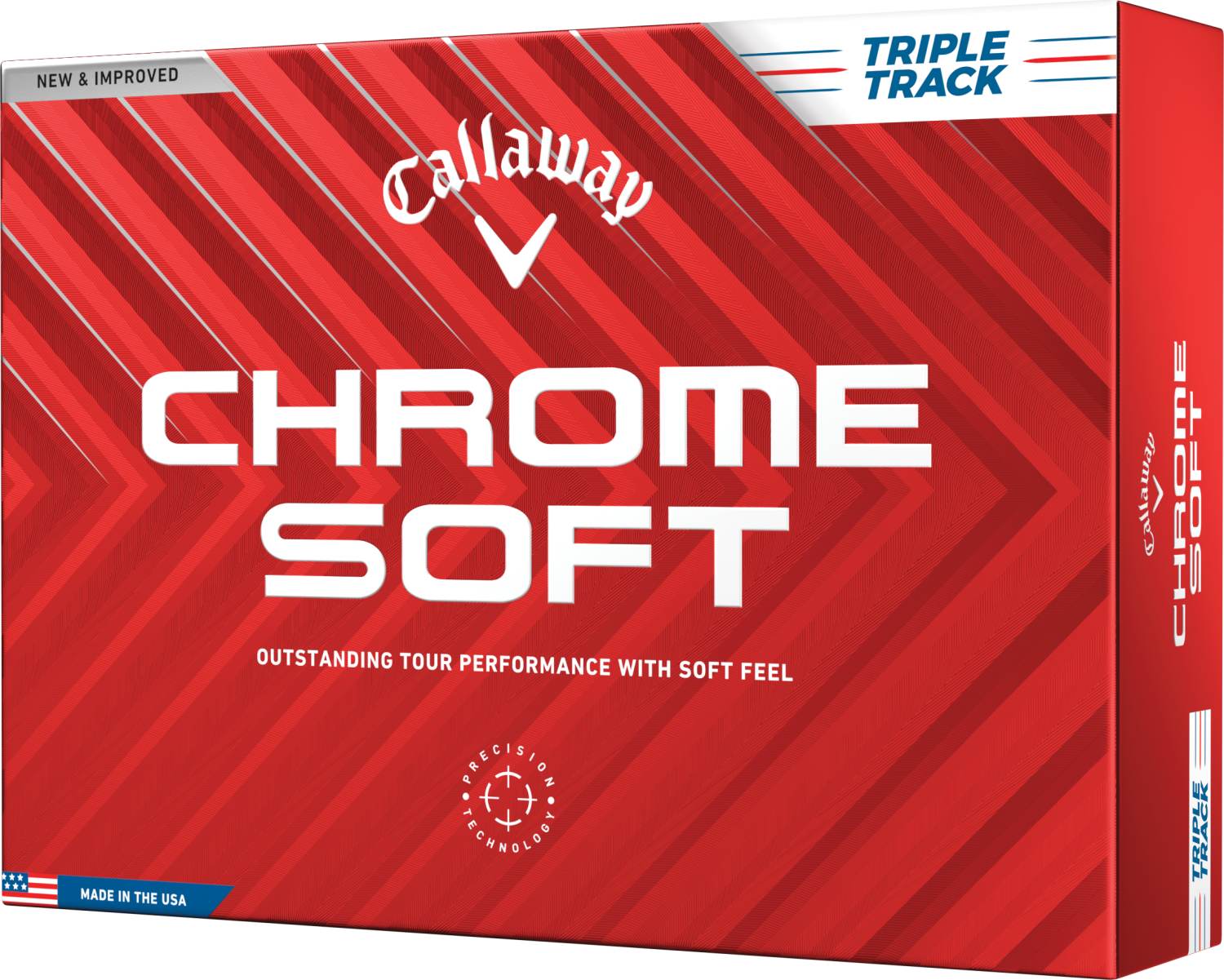 Callaway Chrome Soft Triple Track (2024) Golfbolde